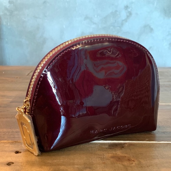 Marc Jacobs Bags Cosmetic Bag In Burgundy Wine Color Poshmark